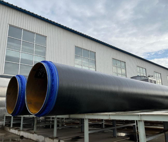 邻水喷涂缠绕聚氨酯保温管